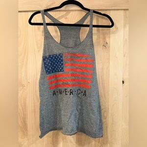 American Flag Tank Top